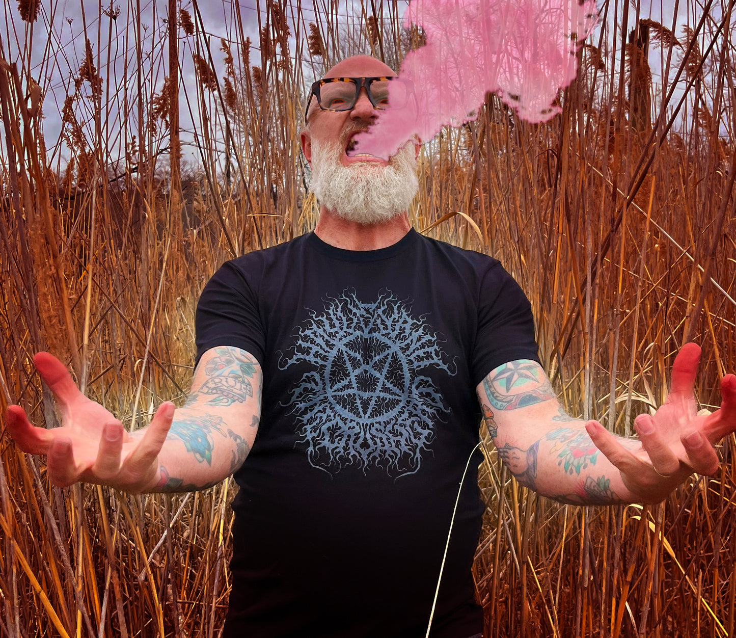 Hayley and the Crushers - Unholy Black Metal Tee