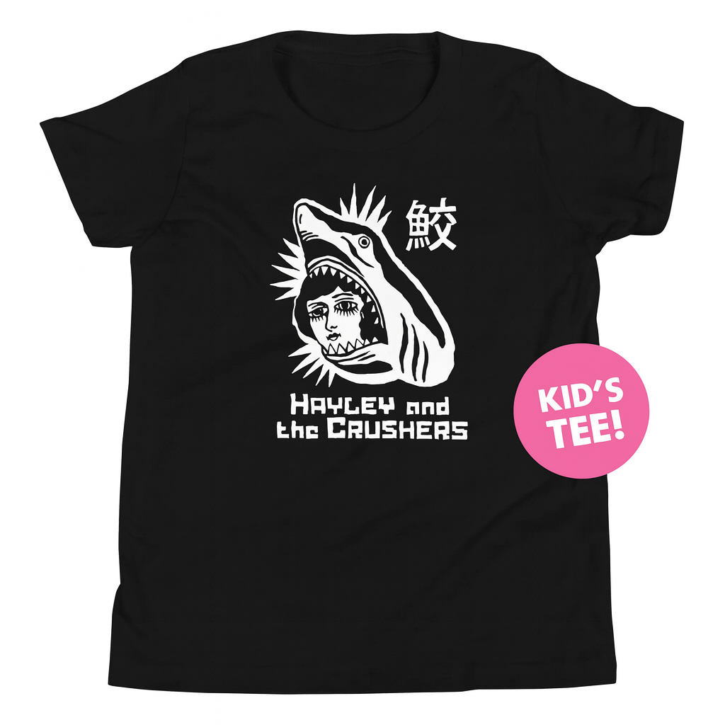 Hayley and the Crushers - Classic Sharky Kid's Tee