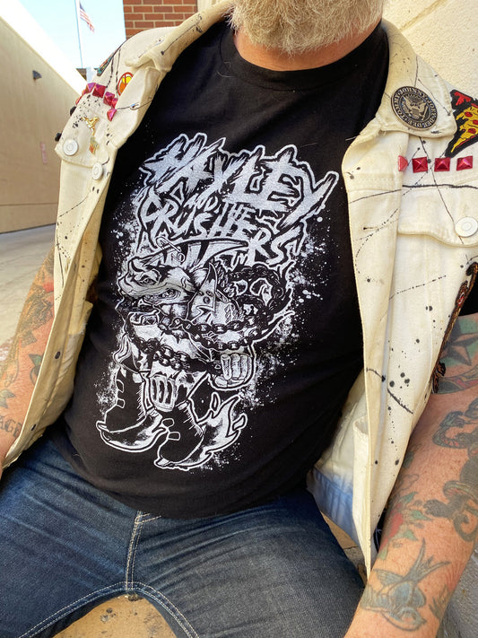 Hayley and the Crushers - Street Shark Tee