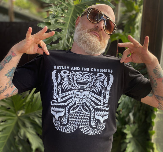 Hayley and the Crushers - MerKraken Tee - Black
