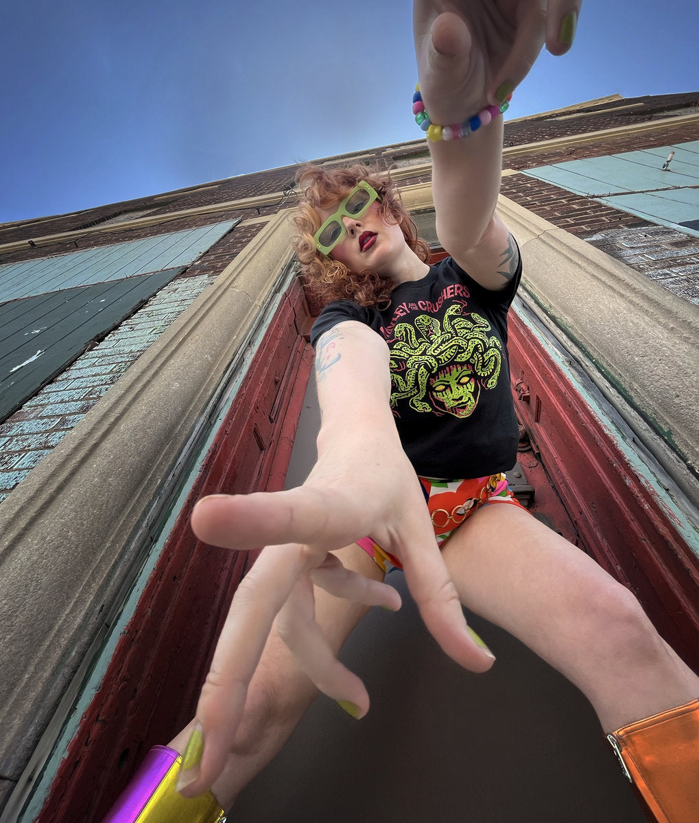 Hayley and the Crushers - Medusa Tee