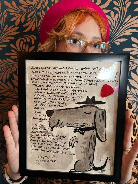 Crushers Lyric Doodler - Alleyways