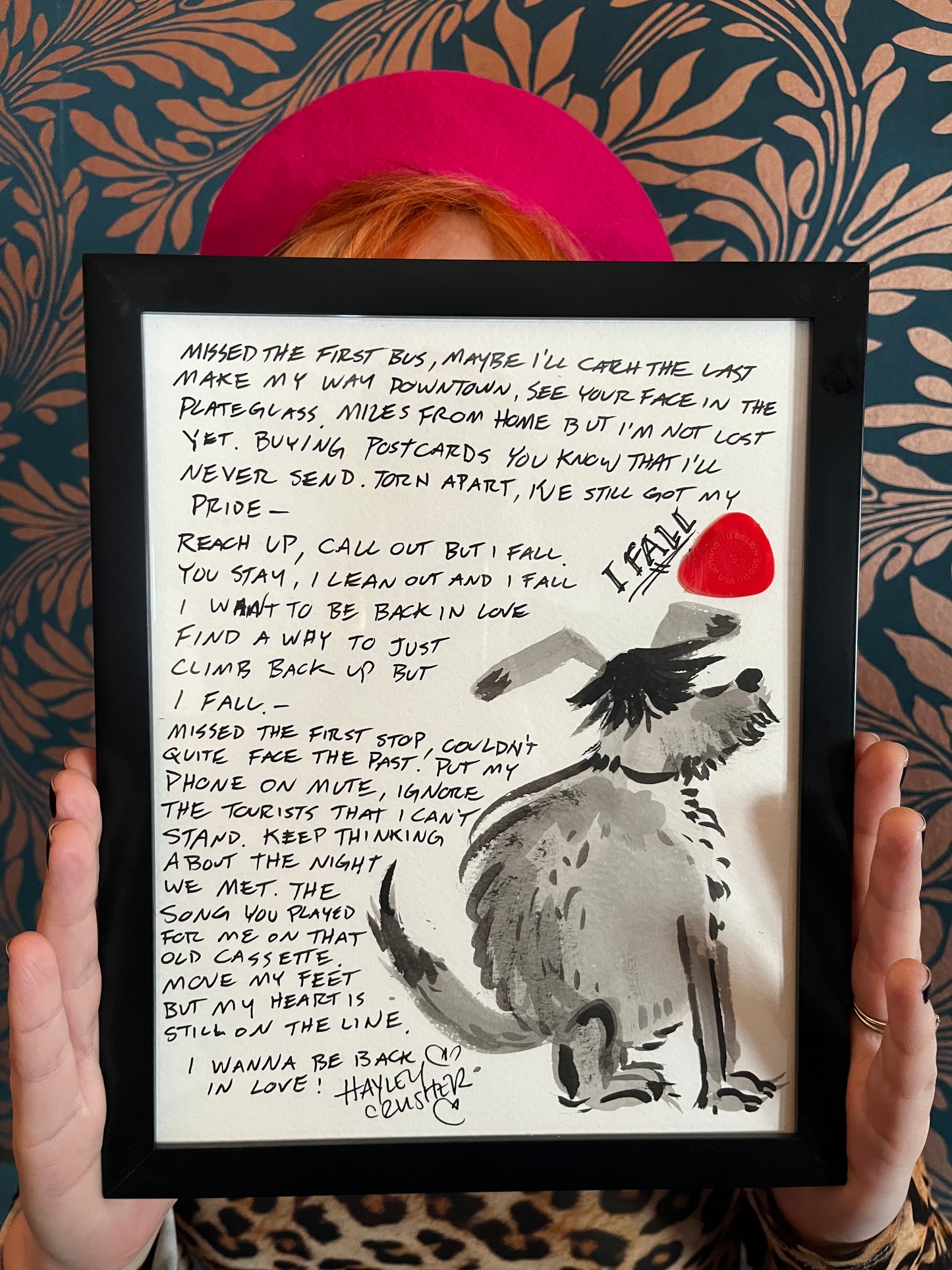 Crushers Lyric Doodler - I Fall