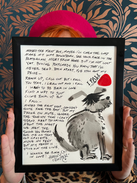 Crushers Lyric Doodler - I Fall