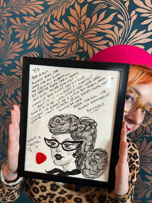 Crushers Lyric Doodler - Bad Girls!