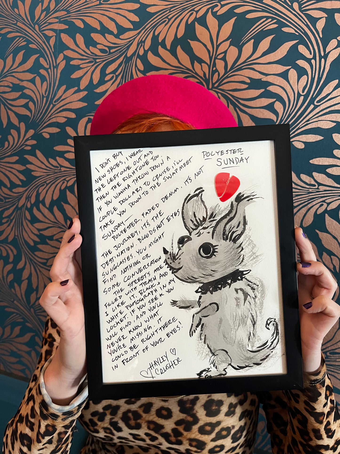 Crushers Lyric Doodler - Polyester Sunday